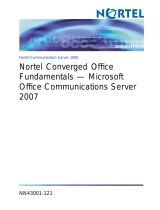 Nortel Networks Communication Server 1000 User manual