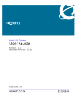 Nortel Networks NN46120-104 User manual