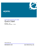 Nortel Networks Passport 8600 Series User manual