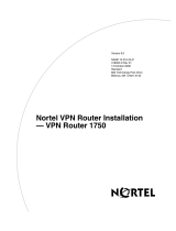 Nortel Networks 1750 User manual