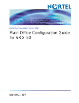 Nortel Networks SRG50 User manual