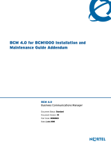 Nortel Networks BCM 1000 User manual