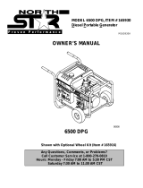 North Star 6500 DPG Owner's manual