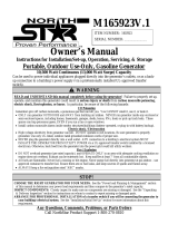 North Star M165923Z User manual