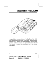 Northwestern BellBig Button W/Braille 20200