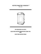 Nostalgia Electrics Retro MSH-105 User manual