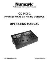 Numark Industries CD MIX-1 User manual
