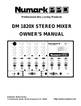 Numark Industries DM 1820X User manual