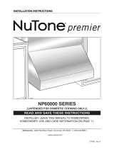NuTone Premier NP60000 Series User manual