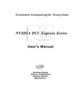 Nvidia PCI Express Series User manual