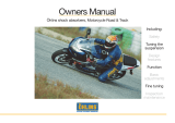Ohlins SHOCK ABSORBERS MOTORCYCLE ROAD & TRACK User manual