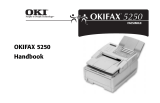 OKI FAX 5250 User manual