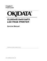 OKIDATA OL610E User manual