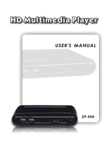 Olevia ZP-500 User manual