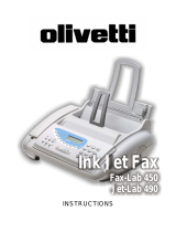 Olivetti Jet-Lab 490 User manual