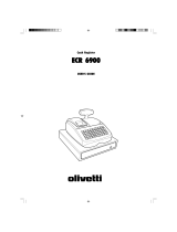 Olivetti ECR 6900 User manual