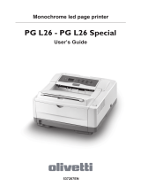 Olivetti PG L26 and PG L26 Special User manual