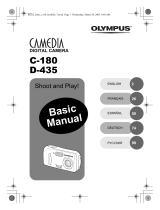 Olympus Camedia C 180 Owner's manual