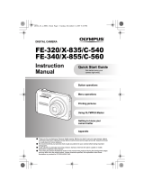 Olympus X-835 User manual