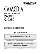 Olympus Camedia D-395 User manual
