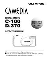 Olympus CAMEDIA C-100 User manual