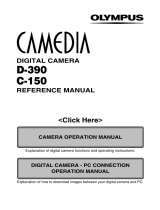 Olympus Camedia D-390 User manual