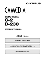 Olympus Camedia D-230 User manual