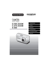 Olympus Camedia X-500 User manual