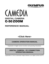 Olympus Camedia C-50 Zoom User manual