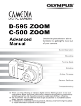 Olympus Camedia C-500 Zoom User manual