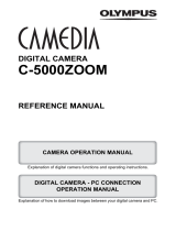 Olympus Camedia C-5000 Zoom User manual