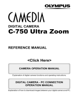 Olympus Camedia C-750 Ultra Zoom User manual