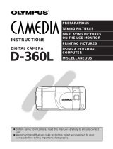 Olympus Camedia D-360L User guide