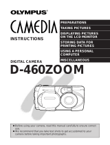Olympus Camedia D-460 Zoom Operating instructions