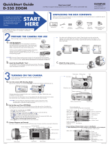 Olympus D-550 Quick start guide