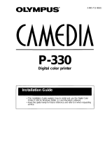 Olympus CAMEDIA P-330 User manual