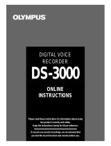 Olympus DS-3000 User manual