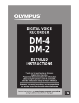 Olympus DM-2 User manual