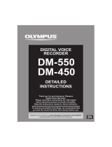 Olympus DM-550 User manual