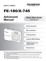 Olympus FE-180/X-745 User manual