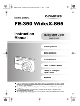 Olympus FE-350 Wide User manual