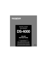 Olympus DS-4000 User manual