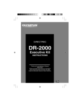 Olympus DR 2000 - Speaker Microphone - Monaural User manual