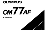 Olympus OM-77 AF User manual