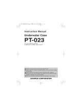 Olympus PT-023 User manual