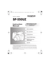 Olympus SP-550 UZ User manual