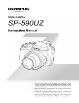 Olympus SP-590 UZ User manual