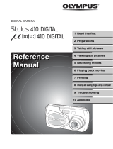 Olympus µ 410 DIGITAL User manual