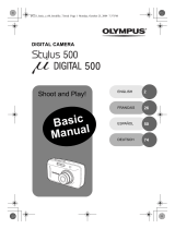 Olympus Stylus 500 User manual