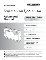Olympus Stylus 770 SW User manual